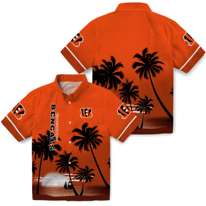 CIN x NFL Hawaiian Shirt – Beach Sunset DATND TANTD 270526