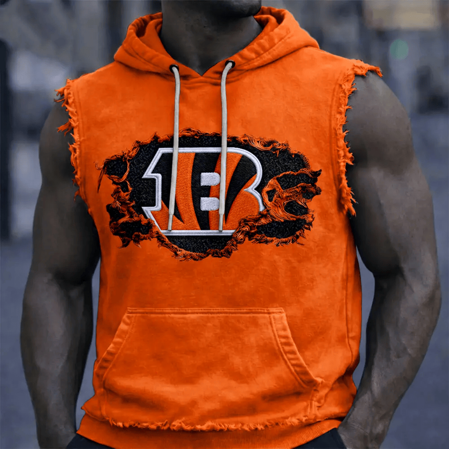 CIN x NFL Men’s Sleeveless Hoodie Tank DATND TANTD 280526