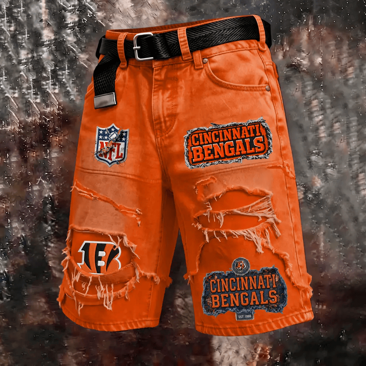 CIN x NFL New Cargo Shorts V1 DATND TANTD 080626