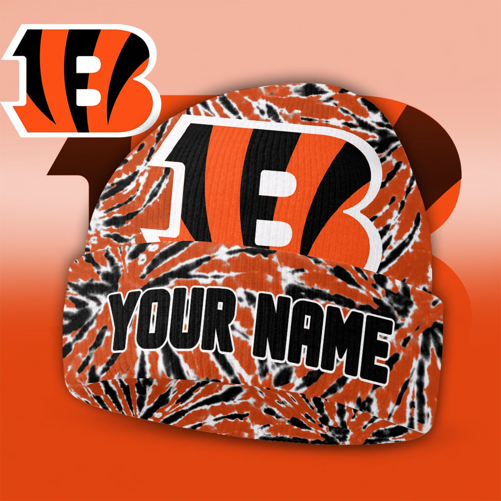 CIN x NFL Personalized Premium Beanie Hat DDT CTND