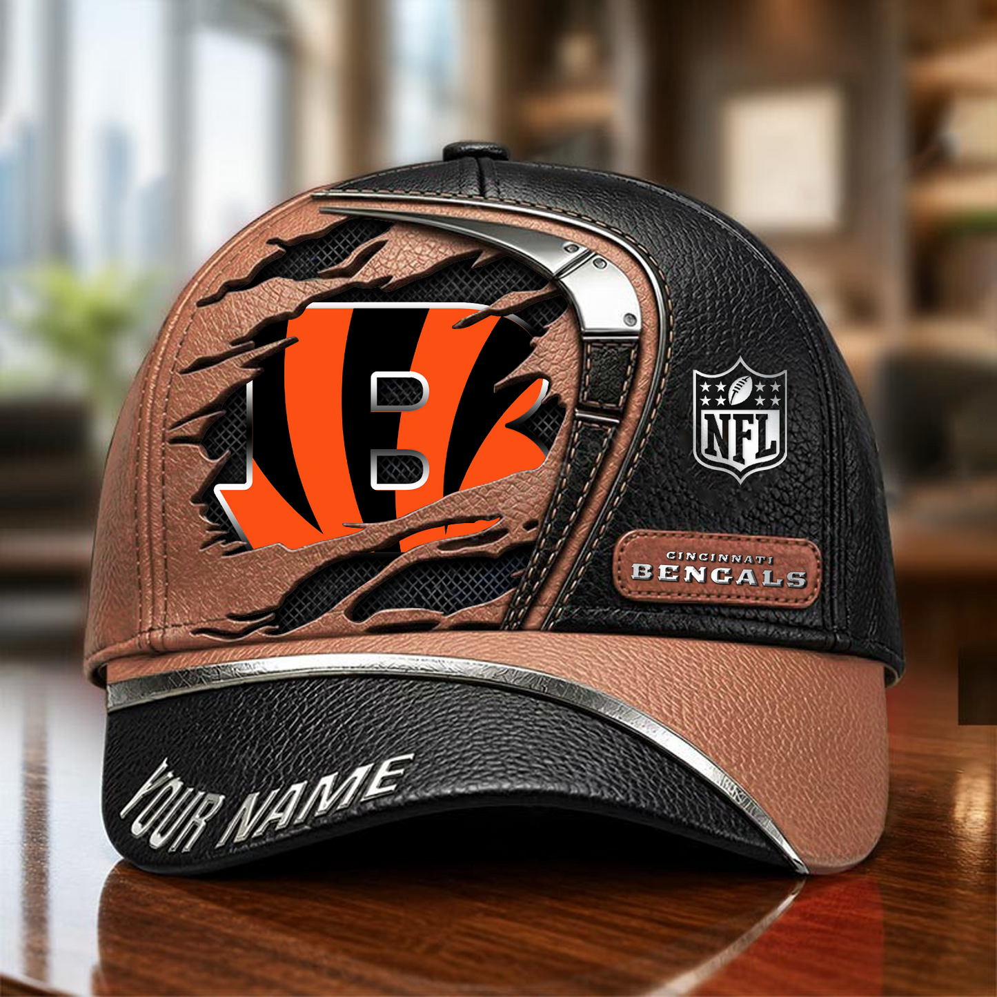 CIN x NFL Premium Multicolor 3D Cap 200626