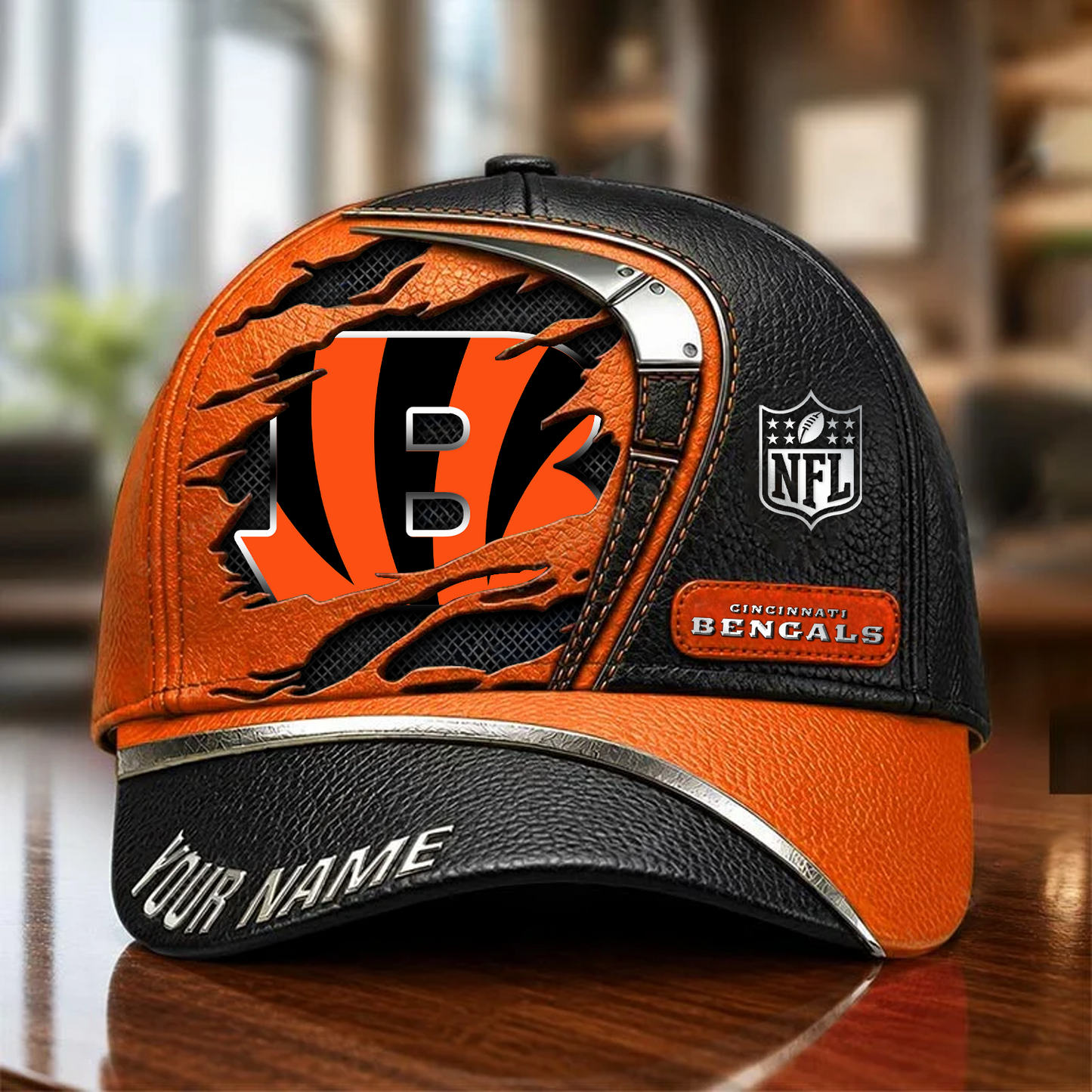 CIN x NFL Premium Multicolor 3D Cap 200626