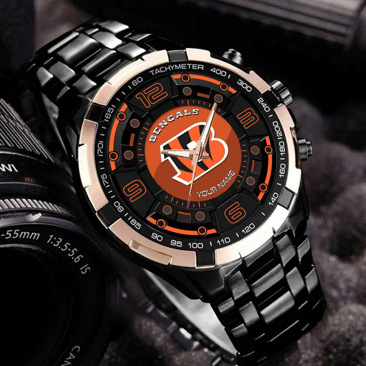CIN x NFL Stainless Steel Watch DatND DVT