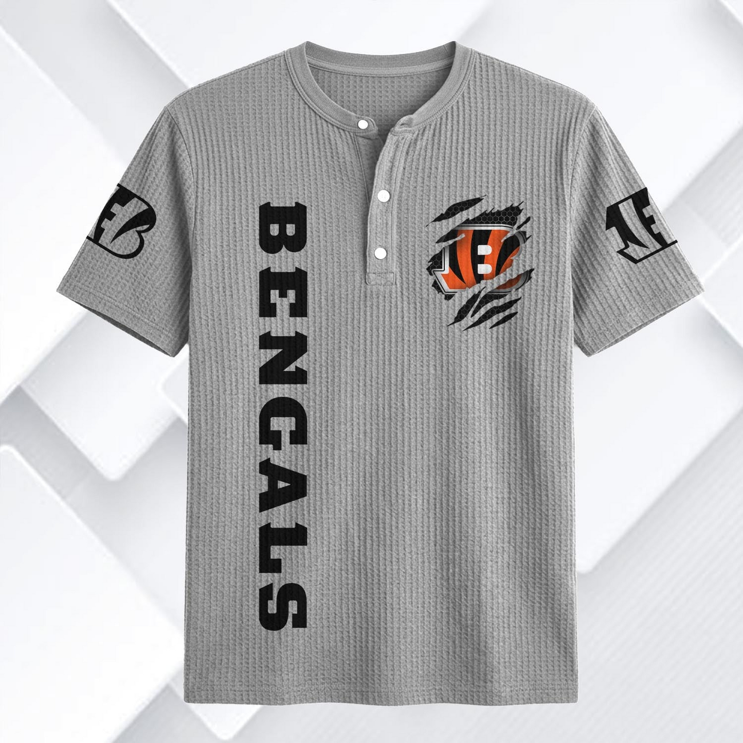 CIN x NFL Waffle Short-Sleeve Shirt 2205 DatND DVT