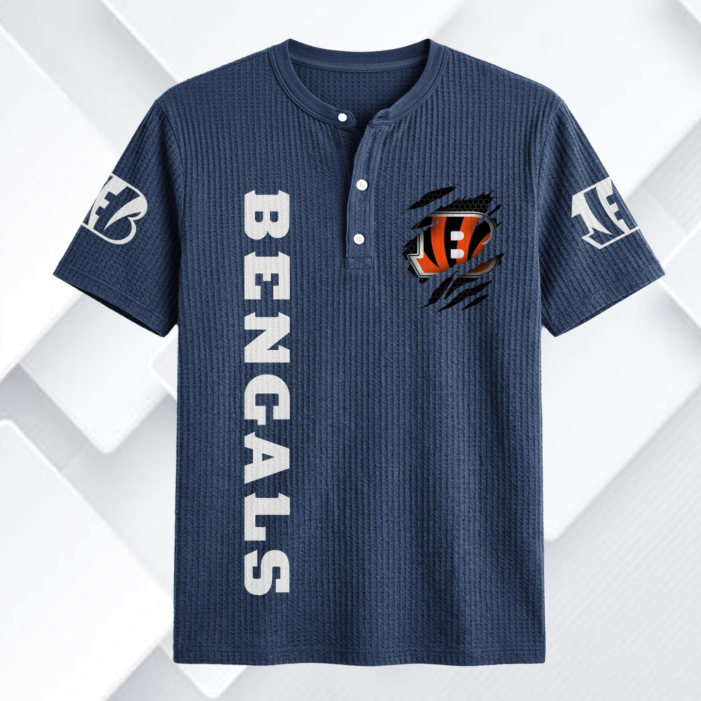 CIN x NFL Waffle Short-Sleeve Shirt 2205 DatND DVT