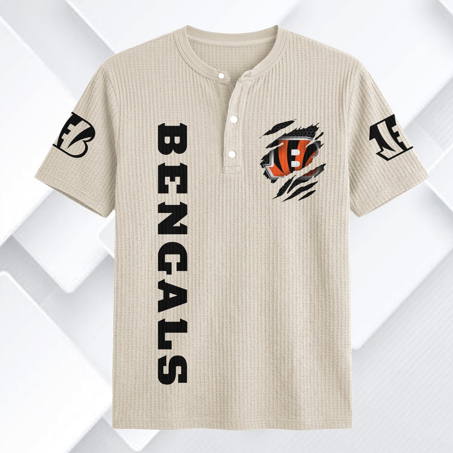 CIN x NFL Waffle Short-Sleeve Shirt 2205 DatND DVT