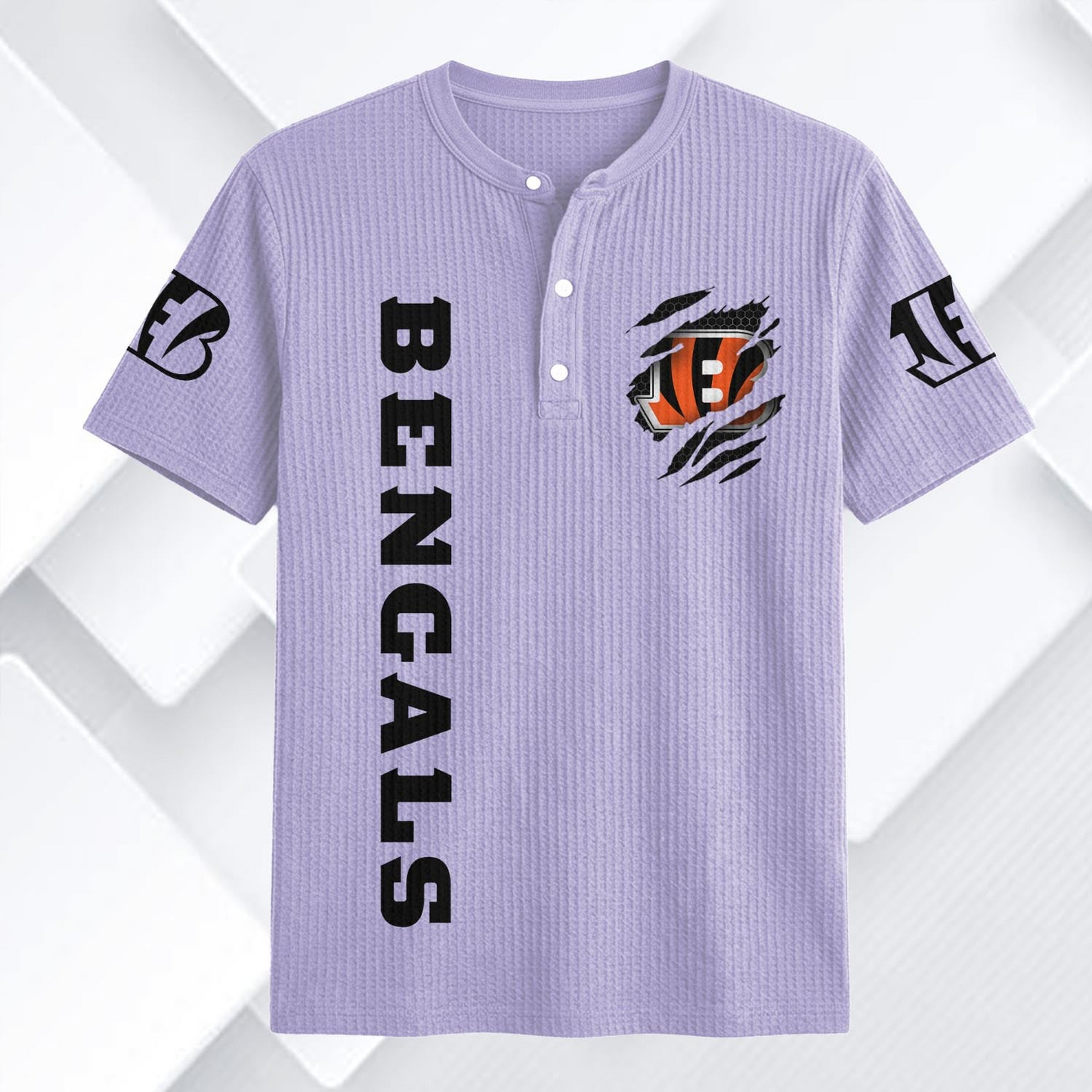 CIN x NFL Waffle Short-Sleeve Shirt 2205 DatND DVT