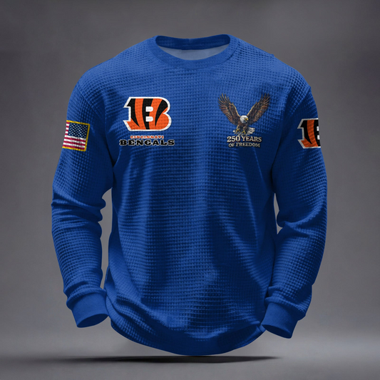 CIN x NFL Waffle Sweatshirt DatND DVT