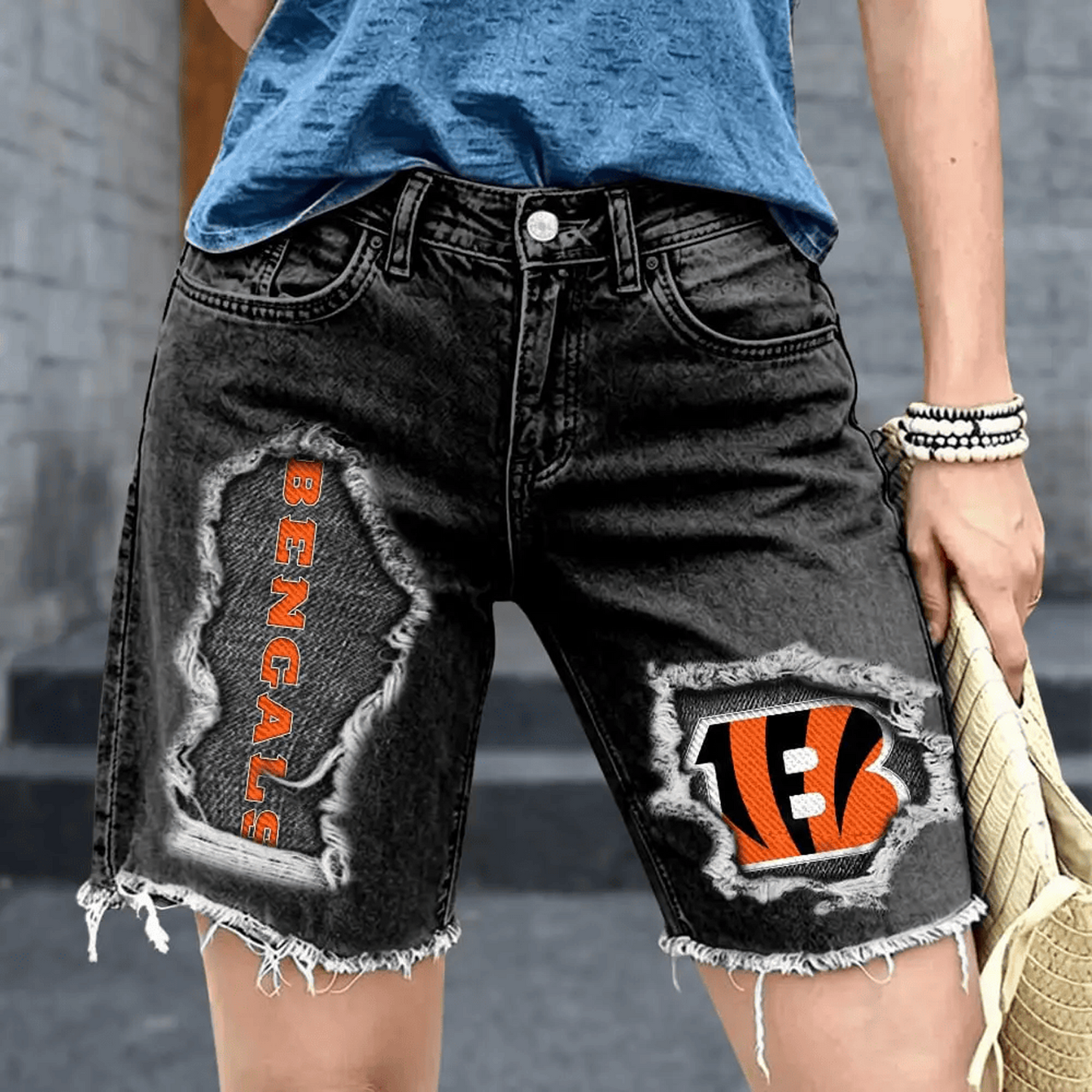 CIN x NFL Women's Jeans V1 DATND TANTD 060626