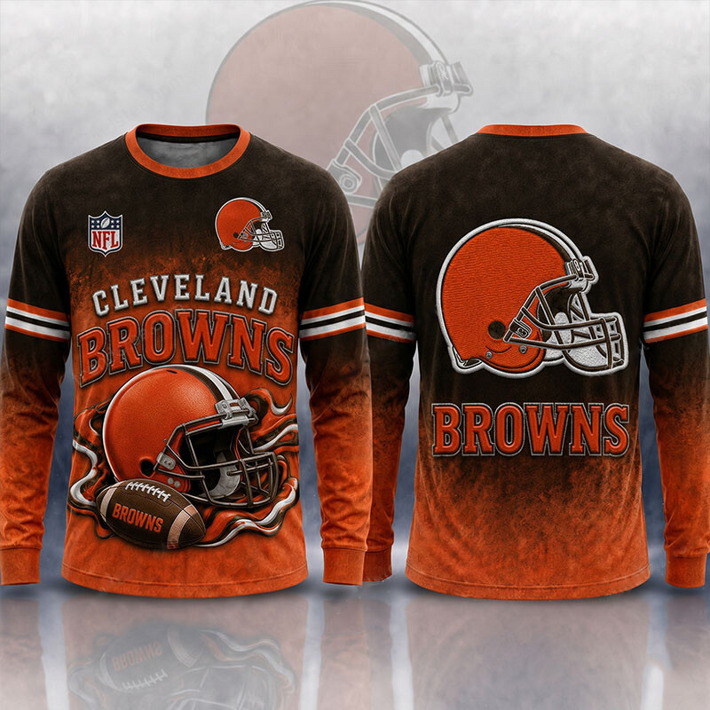 CLE x NFL 3D Shirt 1805 DatND DVT