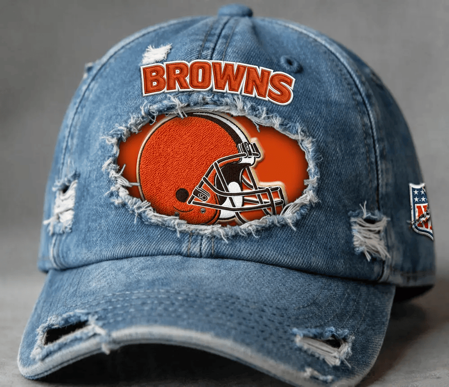 CLE x NFL Denim Washed Cap V3 2805 DatND DVT