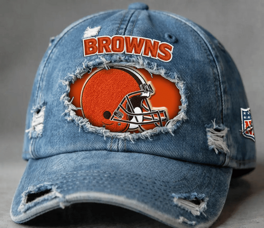 CLE x NFL Denim Washed Cap V3 2805 DatND DVT