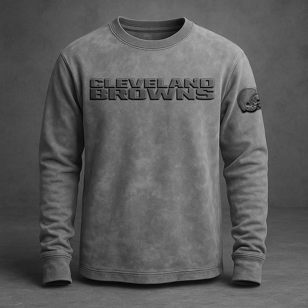 CLE x NFL Embossed SweatShirt DATND TANTD KAN