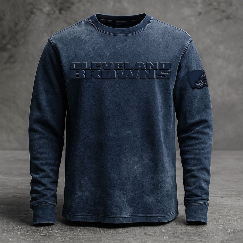 CLE x NFL Embossed SweatShirt DATND TANTD KAN