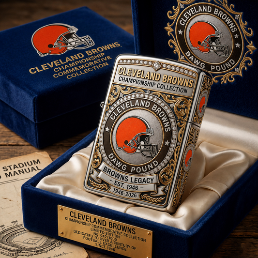 CLE x NFL Premium Lighter Case 2105 DatND DVT