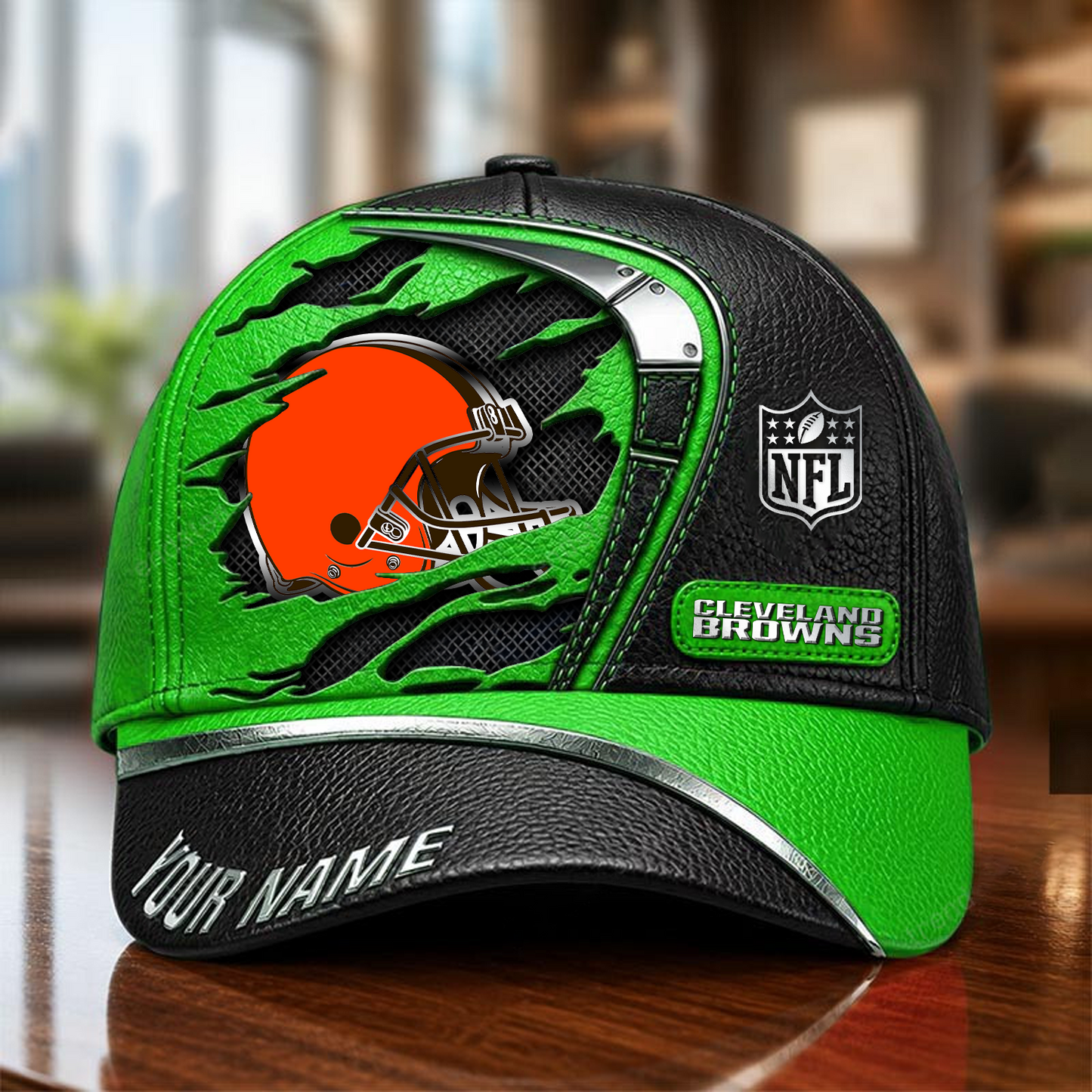 CLE x NFL Premium Multicolor 3D Cap 200626