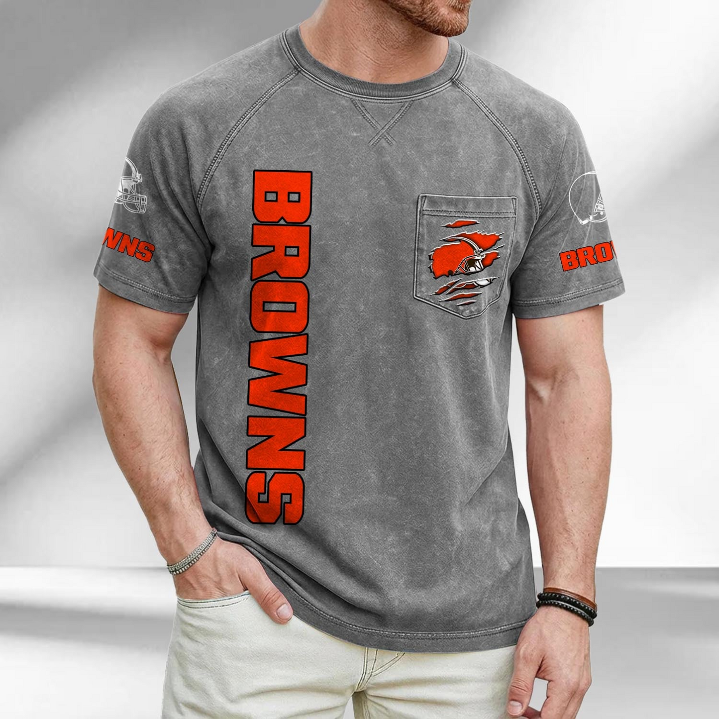 CLE x NFL T-Shirt 2705 DatND DVT