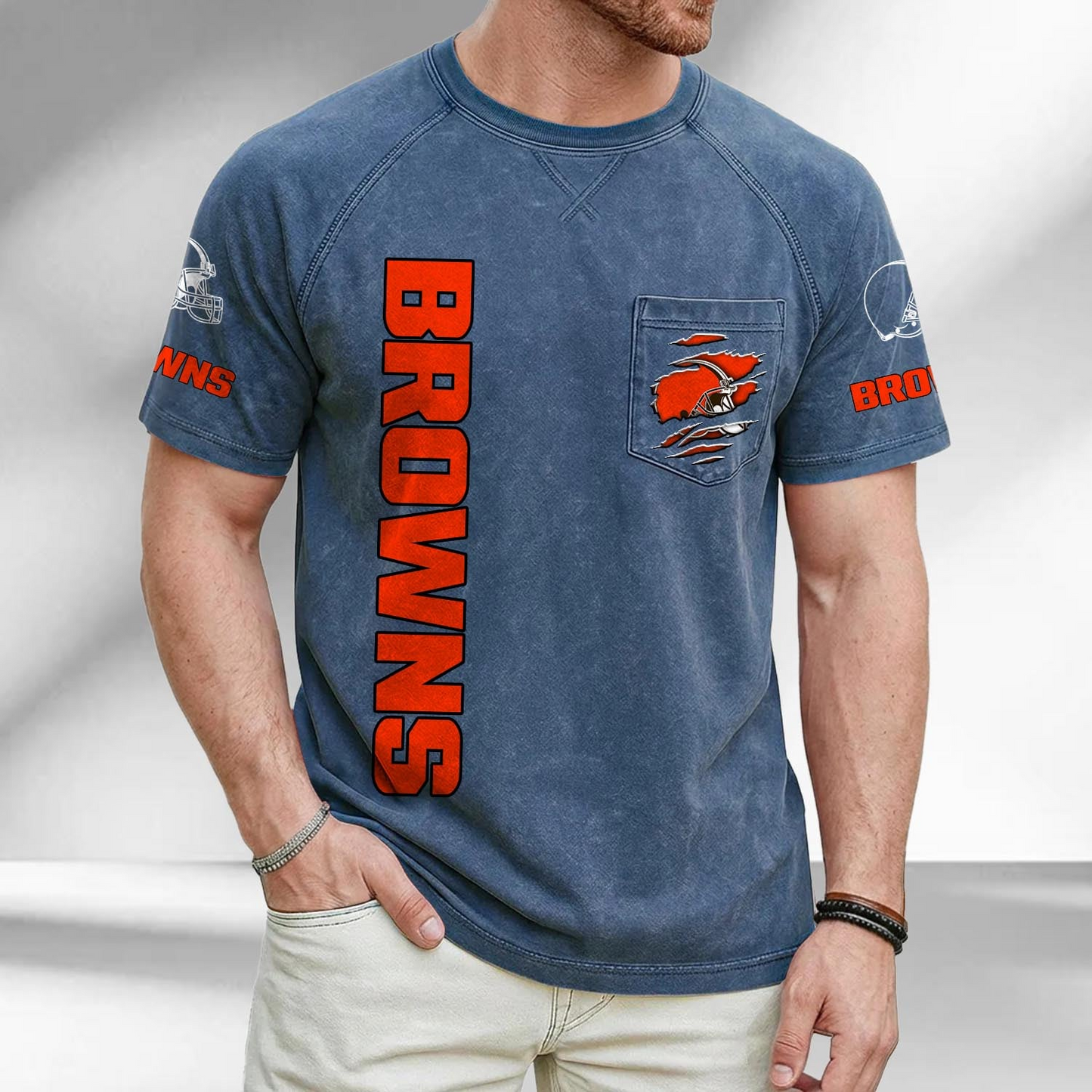 CLE x NFL T-Shirt 2705 DatND DVT