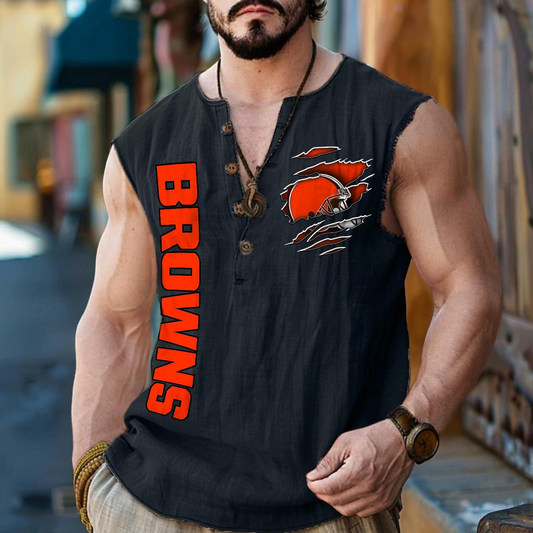CLE x NFL Tank Tops 2805 DatND DVT