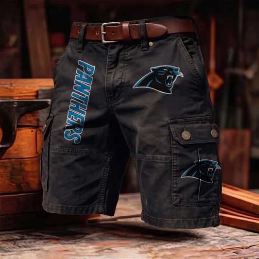 CP x NFL Men's cotton cargo shorts 80526 LBN