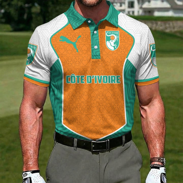 C??te d'Ivoire x World Cup 2026 Classic Polo Shirt DDT NTL