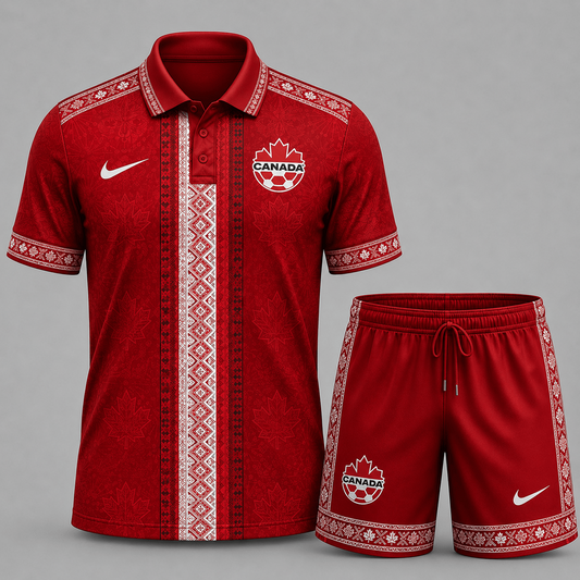 Canada Premium WC26 Culture Polo & Shorts Set 0406 DatND DVT