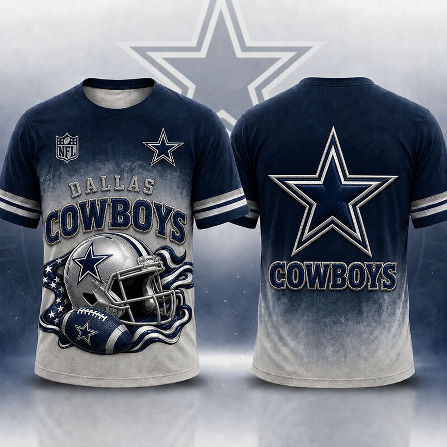 DAL x NFL 3D Shirt 1805 DatND DVT