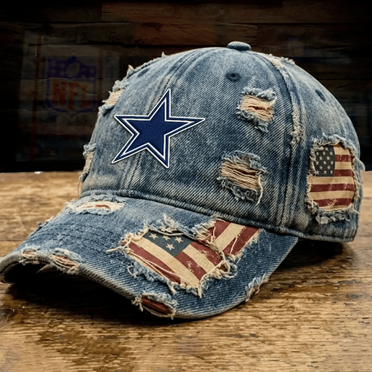 DAL x NFL Denim Washed Cap V2 2805 DatND DVT