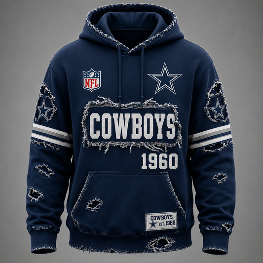 DAL x NFL Distressed Premium Hoodie 0906 DatND DVT