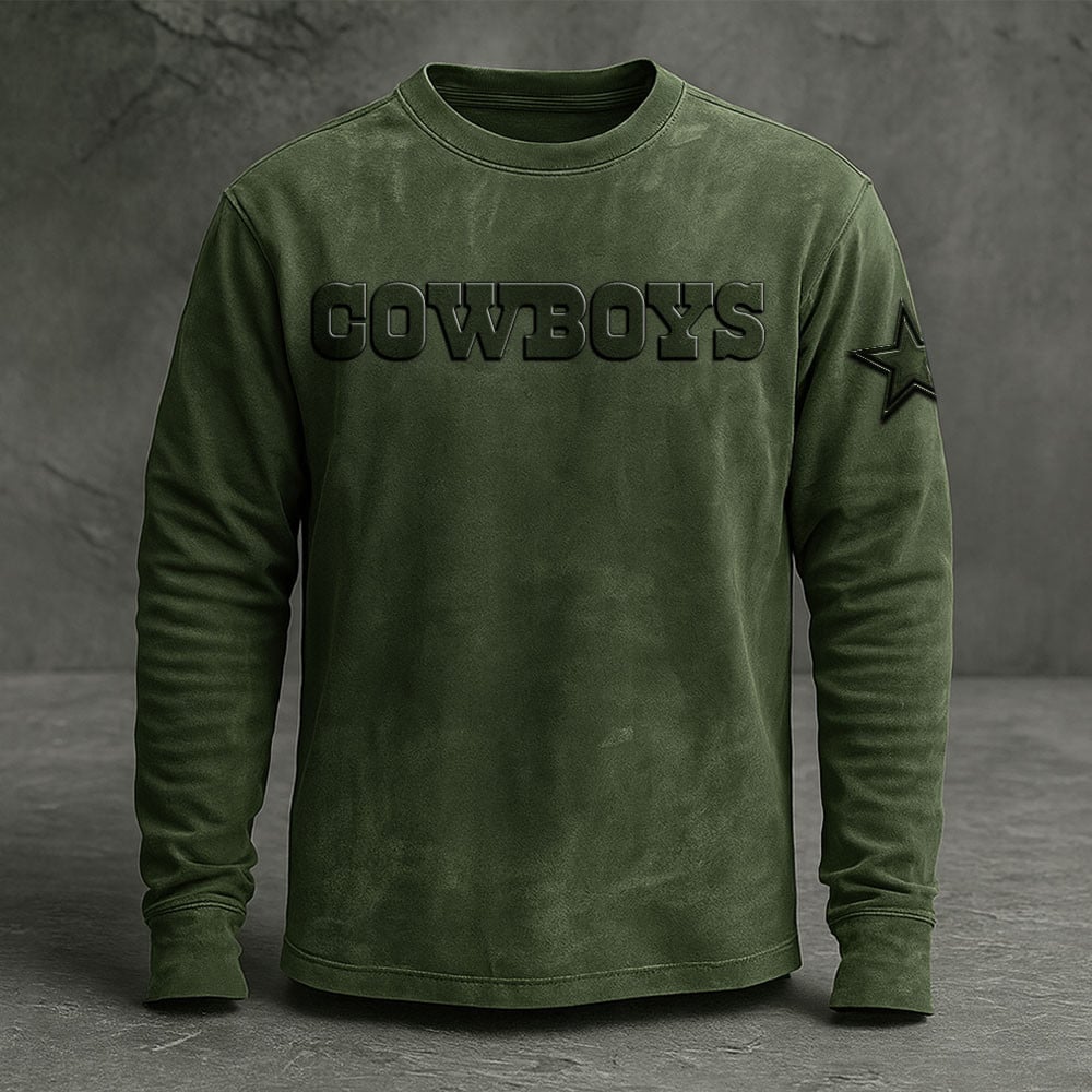 DAL x NFL Embossed SweatShirt DATND TANTD KAN