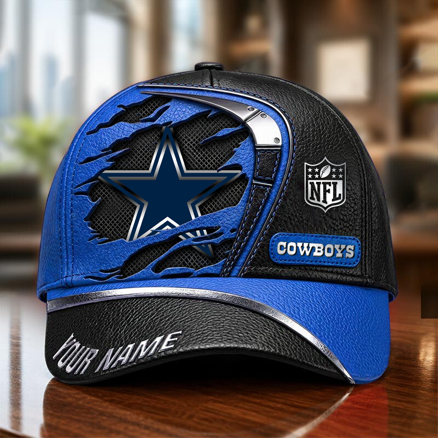 DAL x NFL Premium Multicolor 3D Cap 200626