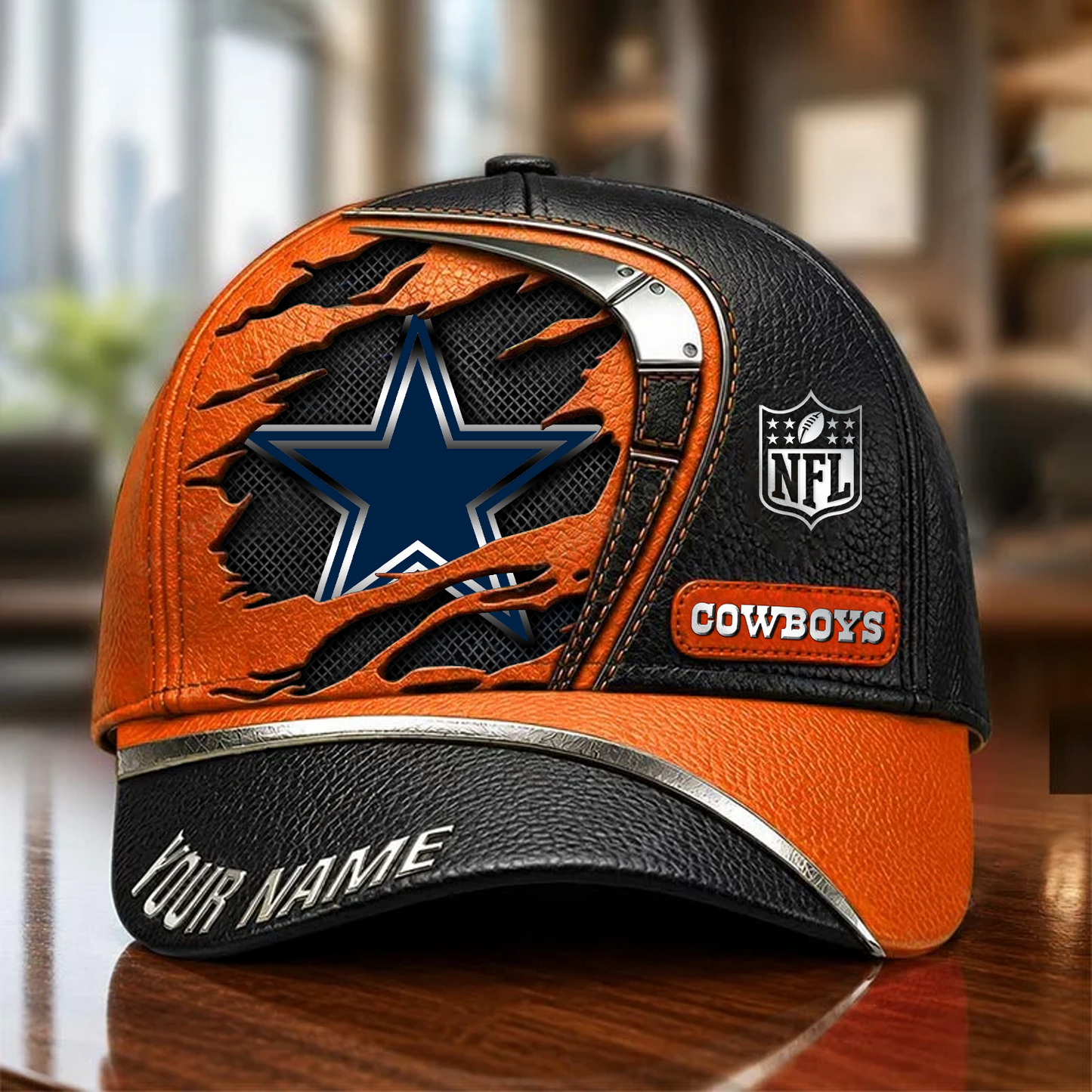 DAL x NFL Premium Multicolor 3D Cap 200626