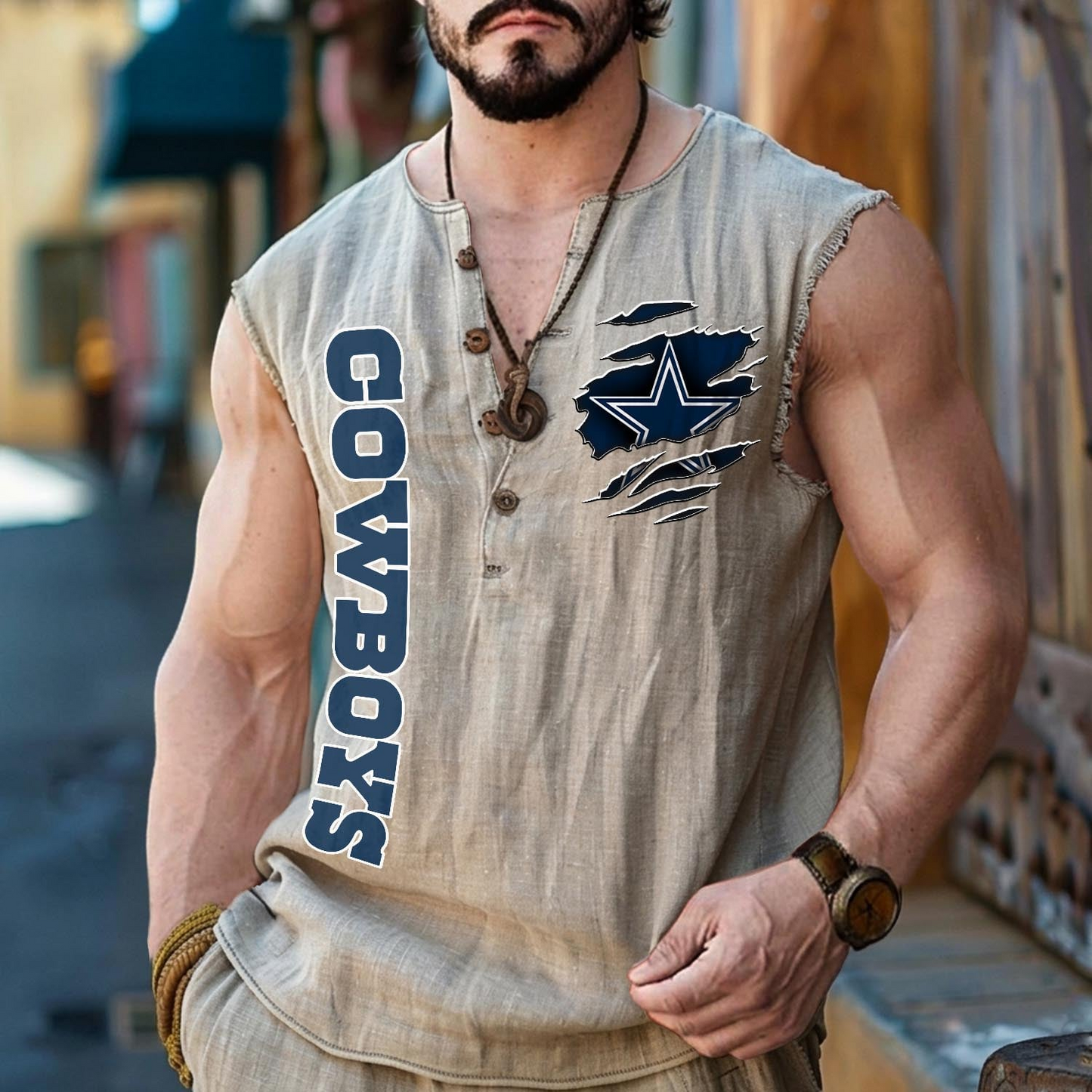 DAL x NFL Tank Tops 2805 DatND DVT