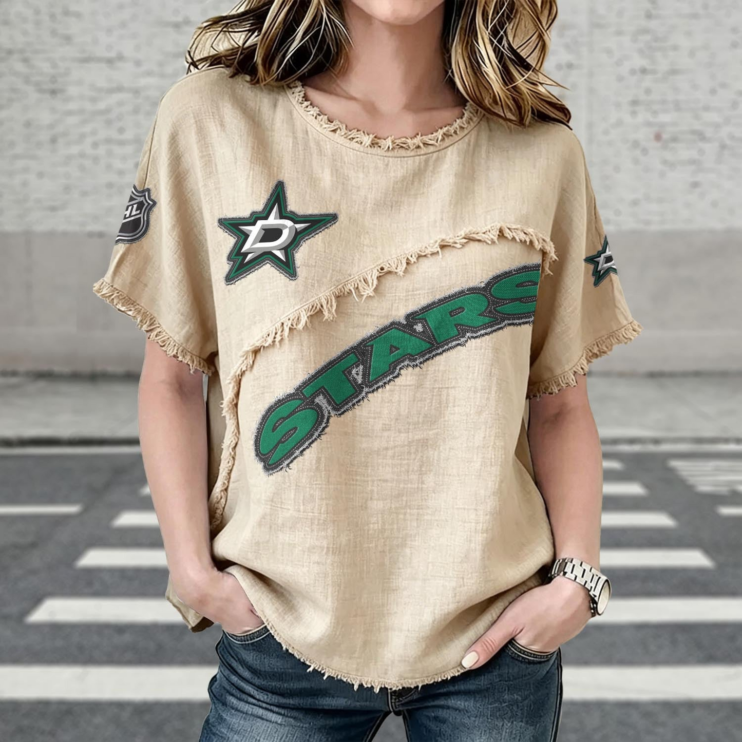 DAL x NHL Women’s Vintage O-Neck 2905 DatND DVT