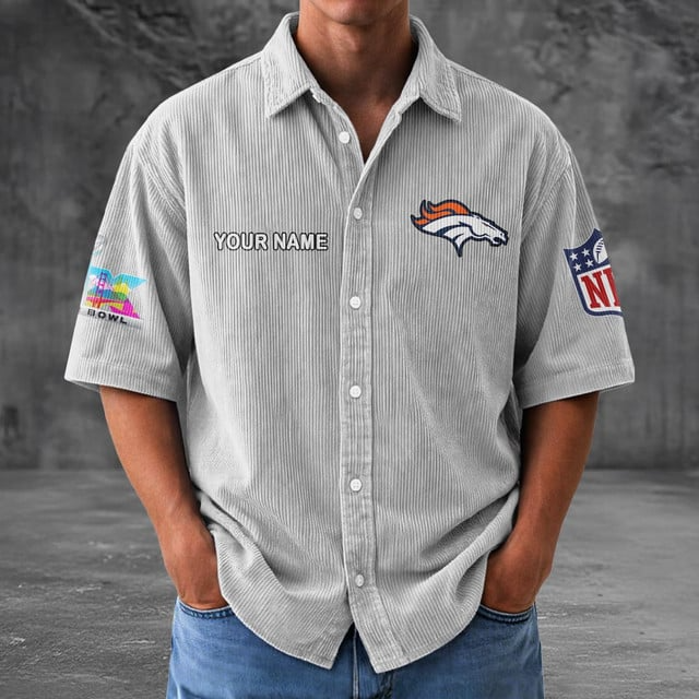 DB x NFL Men Seersucker Button Shirt DDT NTL