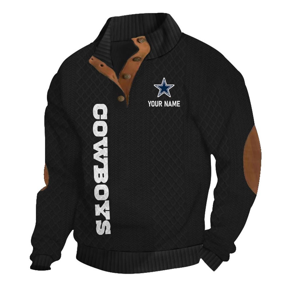 DC NFL Basic Knitted Stand Collar Sweatshirt DDT CTND