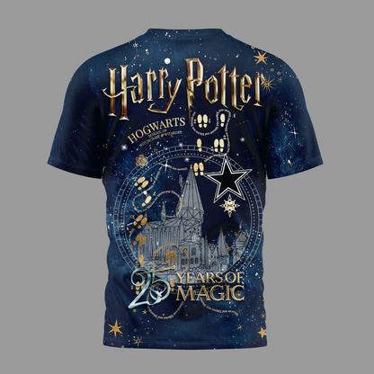 DC Premium NFL Harry Potter 25 Years Of Magic 3D Shirt DDT CTND