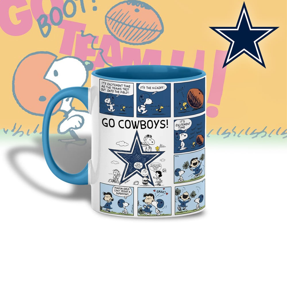 DC Premium NFL Peanuts Comic Mug DDT  CTND