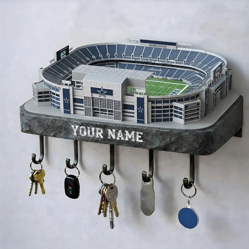 DC Stadium Premium NFL Wood Key Hanger DDT NHM