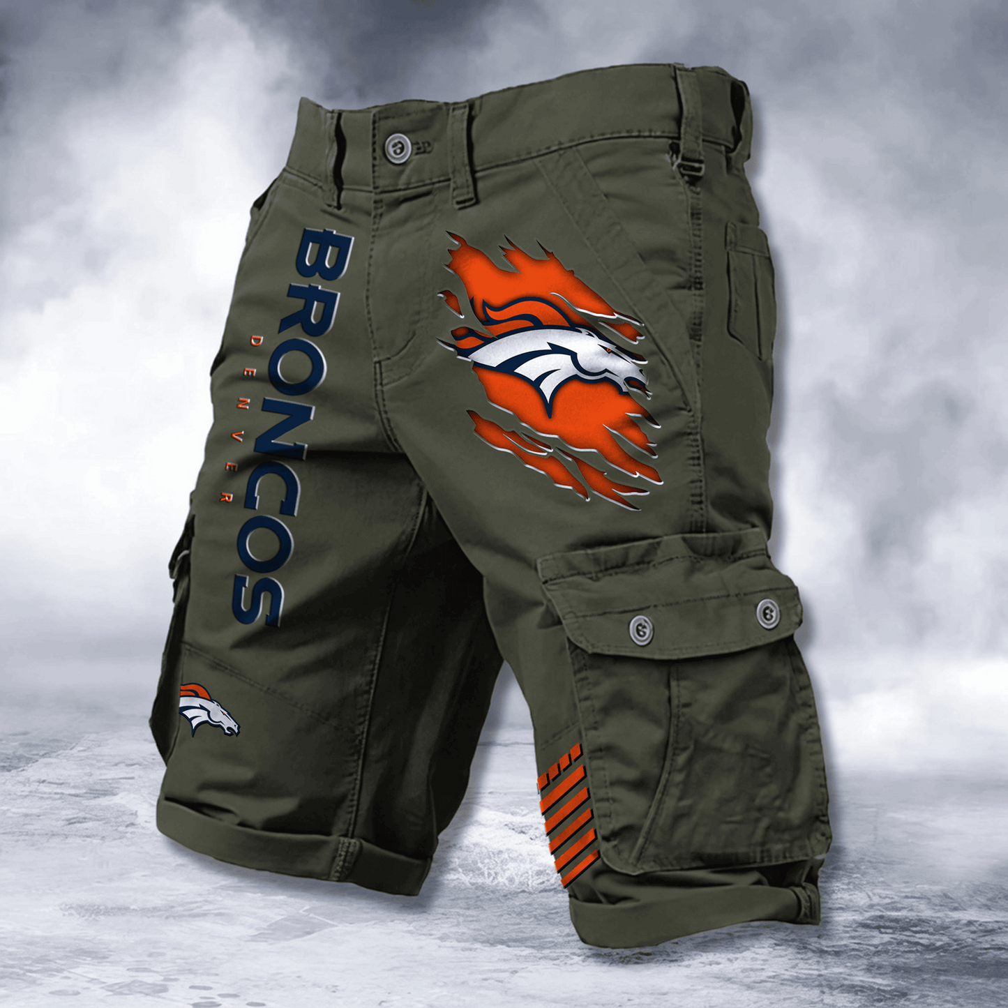 DEN x NFL Cotton Cargo Shorts DATND TANTD 2705