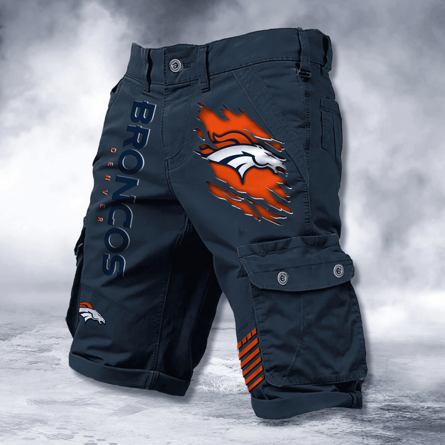 DEN x NFL Cotton Cargo Shorts DATND TANTD 2705