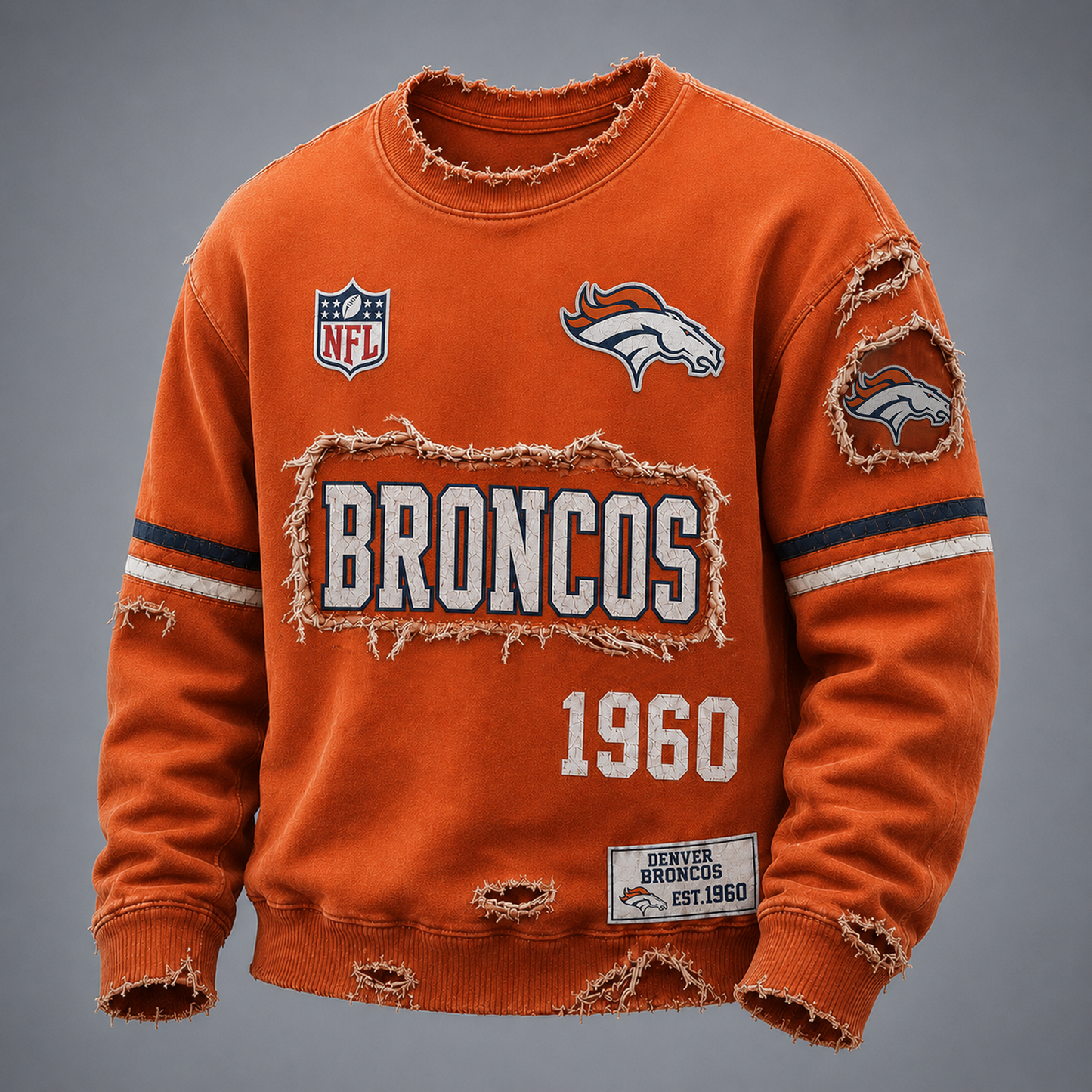 DEN x NFL Luxury Classic Sweatshirt 0606 DatND DVT