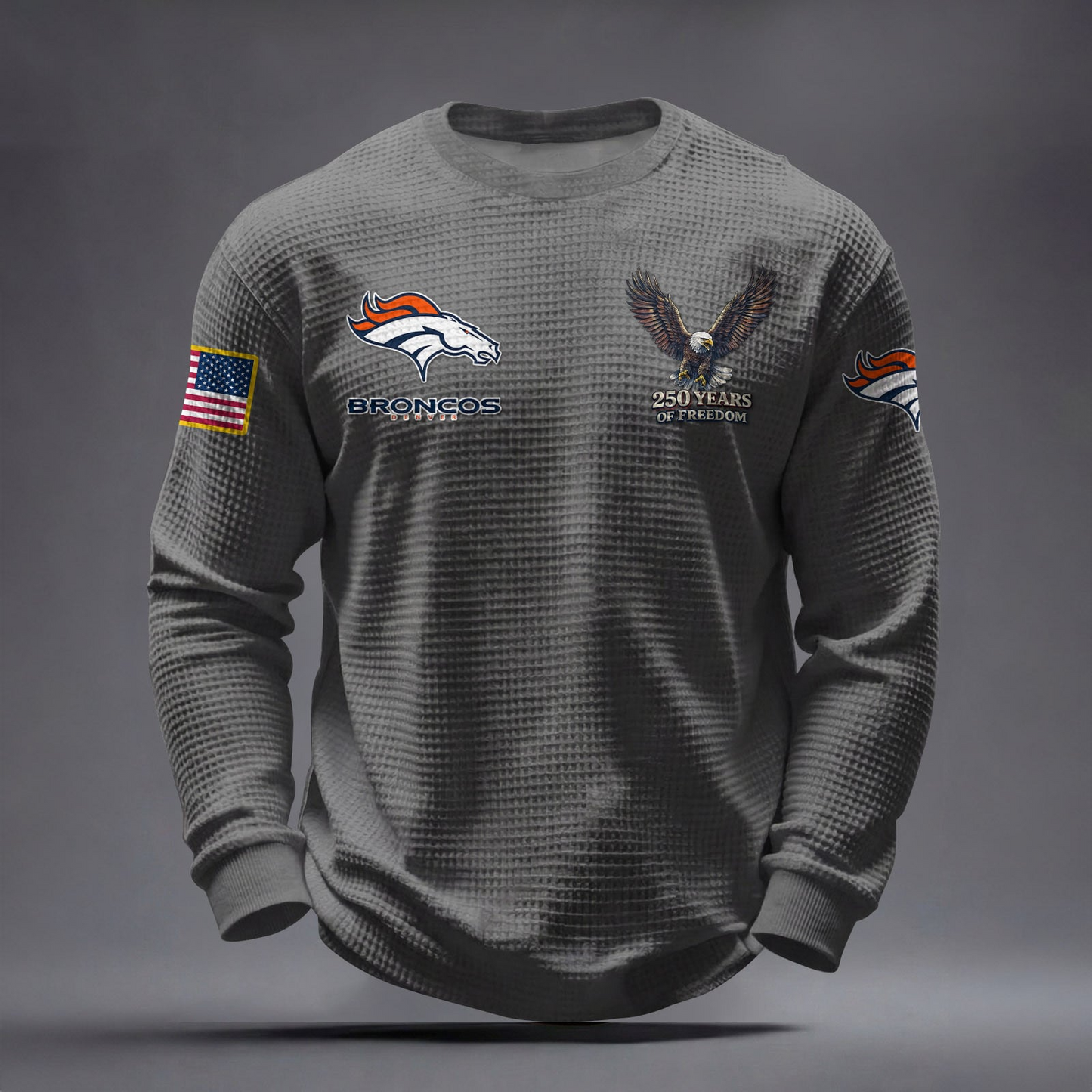 DEN x NFL Waffle Sweatshirt DatND DVT