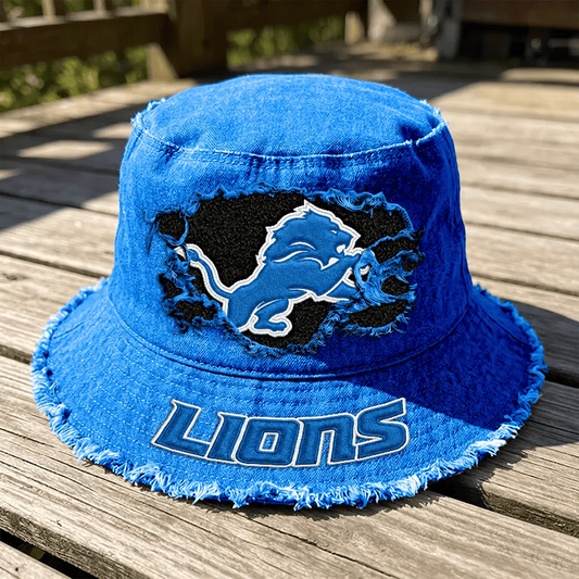 DET x NFL Casual Bucket Hat 0506 DatND DVT