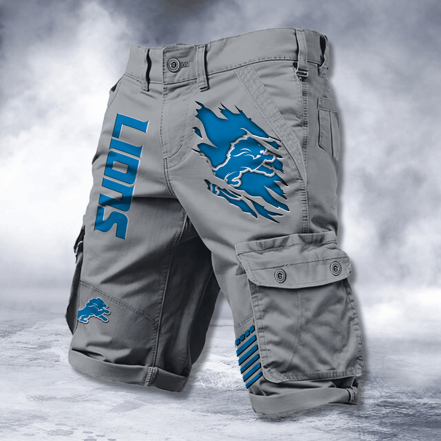 DET x NFL Cotton Cargo Shorts DATND TANTD 2705