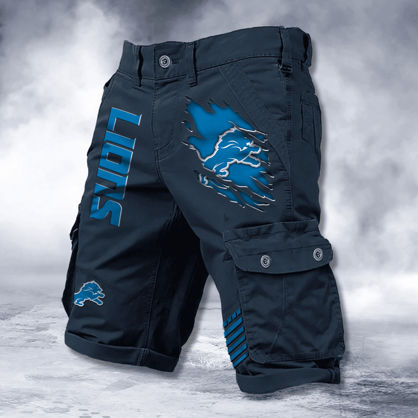 DET x NFL Cotton Cargo Shorts DATND TANTD 2705