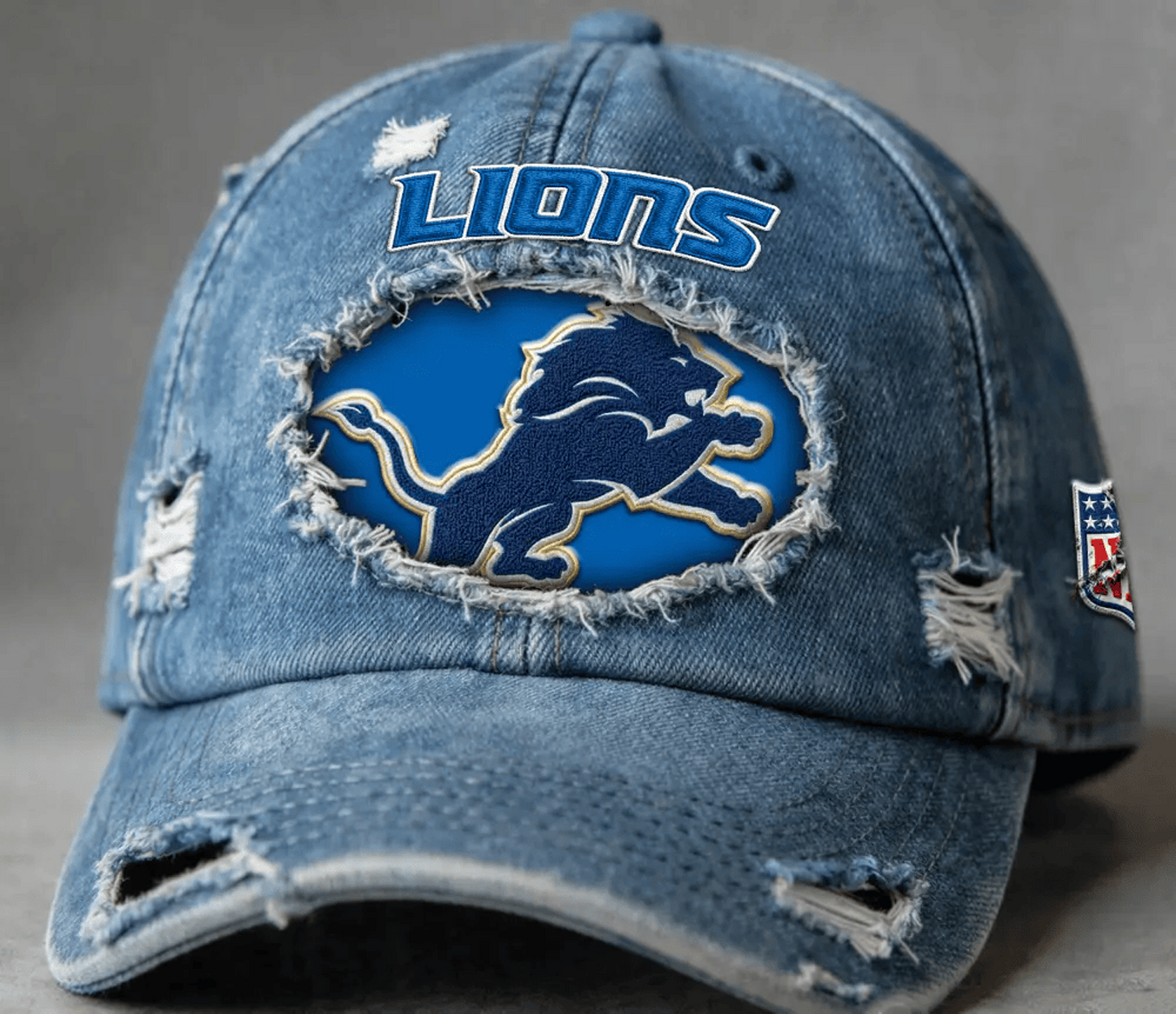 DET x NFL Denim Washed Cap V3 2805 DatND DVT