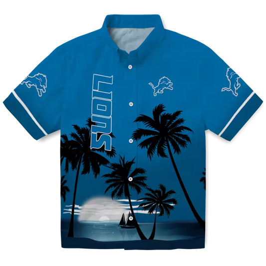DET x NFL Hawaiian Shirt – Beach Sunset DATND TANTD 270526