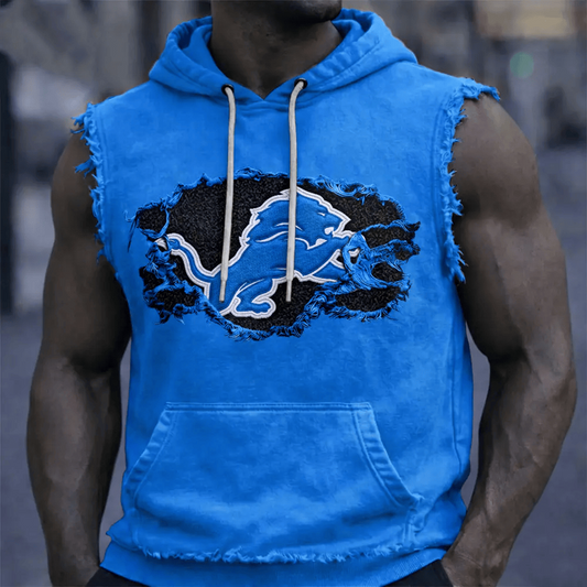 DET x NFL Men’s Sleeveless Hoodie Tank DATND TANTD 280526