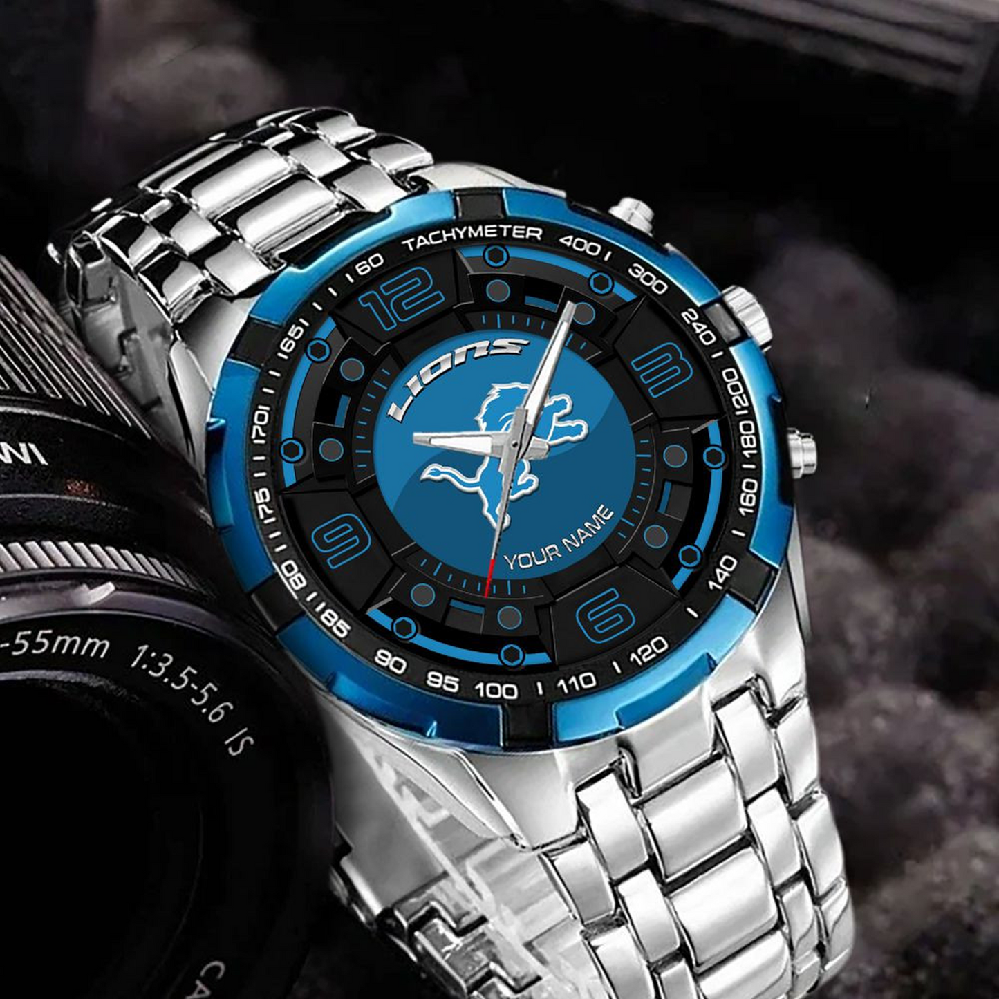 DET x NFL Stainless Steel Watch DatND DVT